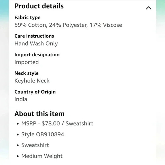 Free People Sweet Jane Yellow Sweatshirt Tie Neck Sweater Ruffle Hem Women's S - Picture 3 of 9